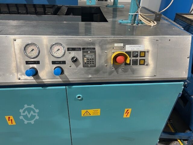 Profilanlage für PVC-Profile (300x100mm) Weber & Uniplast/Greiner DS 7.22 & CAL-VAK-4P & CAT-PUL-2D