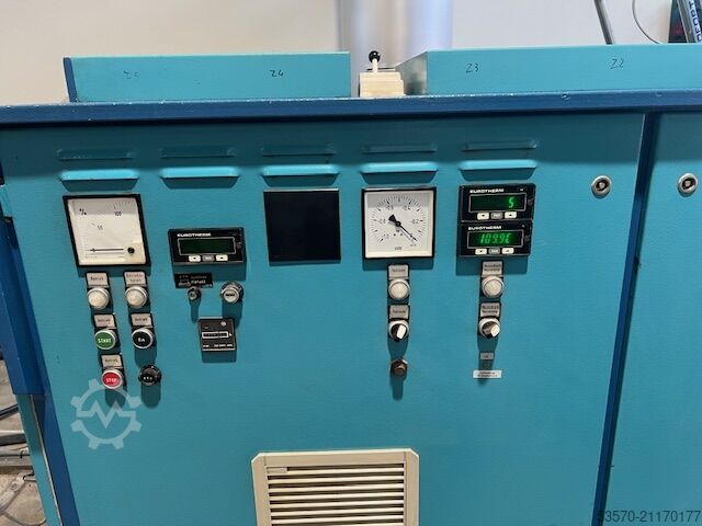 Profilanlage für PVC-Profile (300x100mm) Weber & Uniplast/Greiner DS 7.22 & CAL-VAK-4P & CAT-PUL-2D