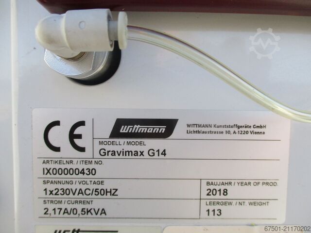 Mischer WITTMANN GRAVIMAX G14 (3400)