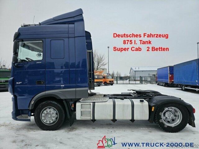 Standard SZM DAF XF 450 FT Space Cab Großer Tank Deutscher LKW