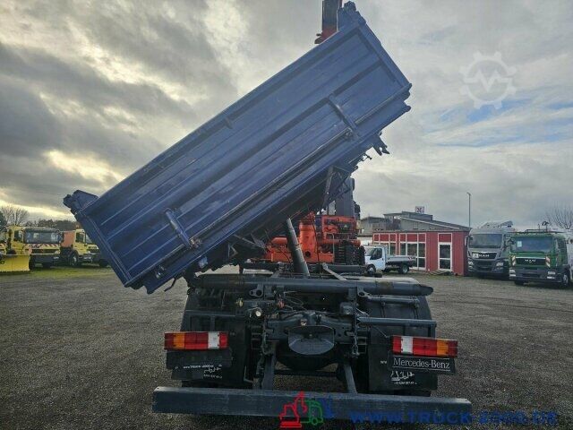 Dreiseitenkipper LKW Mercedes-Benz Atego 1828 4x4 Atlas AK85.1 + FB +Kommunalplatte