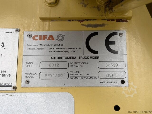 Betonmischer LKW Astra HD9 84.48-80
