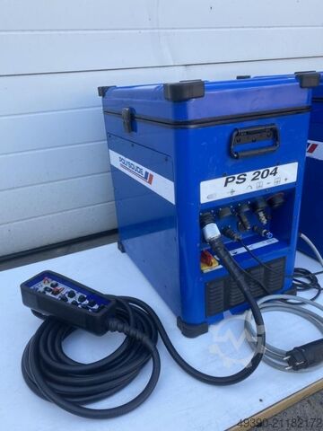 Inverter Stromquelle für Orbitalschweißmaschine, Schweißgerät + Wasserkühlung, Orbitalschweißgerät, MESSER GRIESHEIM - POLYSOUDE PS 204 + RC 200