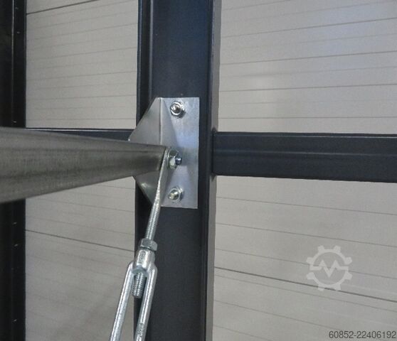 Cantilever rack 3,91 lfm. Kragarmregal doppelseitig Langgutregal 200 cm Hoch