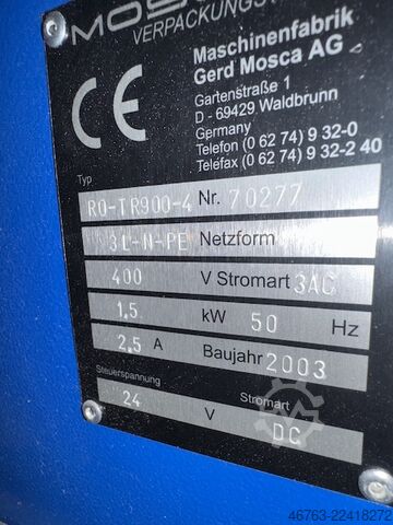 Umreifungsmaschine Mosca RO-TR900-4