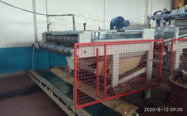 Paper box machine M&M Mediterranea de Maquinaria M&M WRC 98 1150-1600 pizza box machine,
