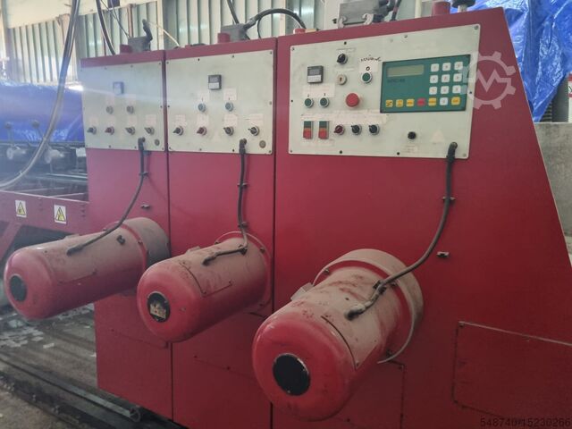 Paper box machine M&M Mediterranea de Maquinaria M&M WRC 98 1150-1600 pizza box machine,