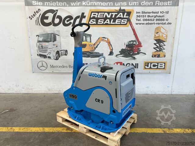 Rüttelplatte Weber CR 9 WSA Rüttelplatte / Hatz-Diesel / 743 kg