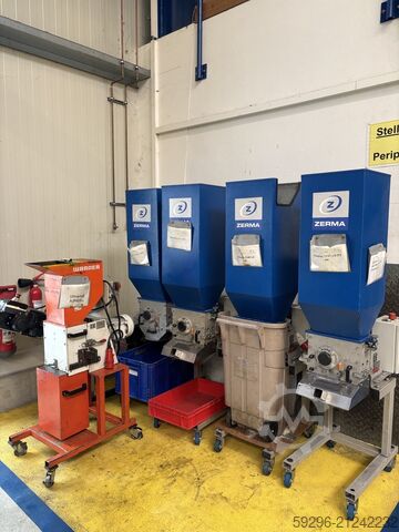 Einwellenzerkleinerer 4x Zerma GSL-180/120