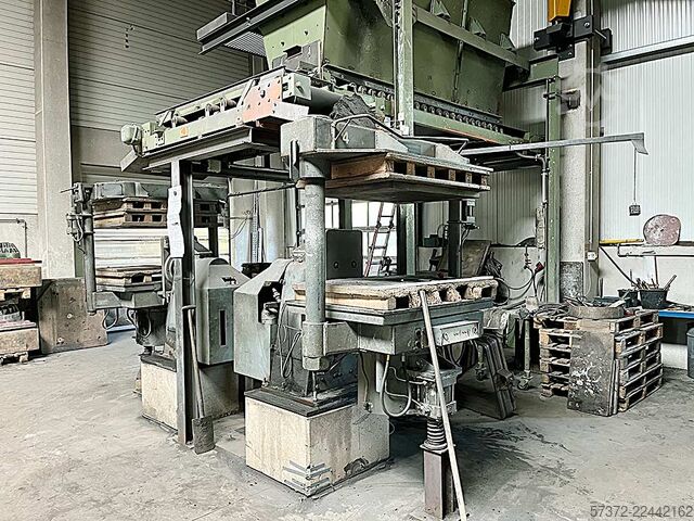 Formkasten-Wendemaschine Wheelabrator Sonderbau
