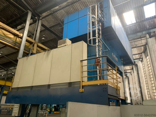 Hydraulic 1200T Drawing press LOIRE SAFE Hydraulische Ziehpresse 1200 Tonnen