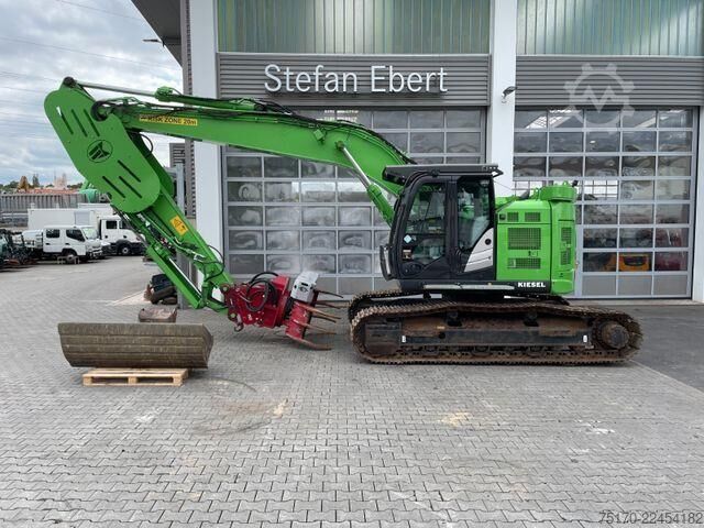 Wheel excavator Hitachi ZX225USLC-6 / 1.690h / OQ65 / Greifersäge