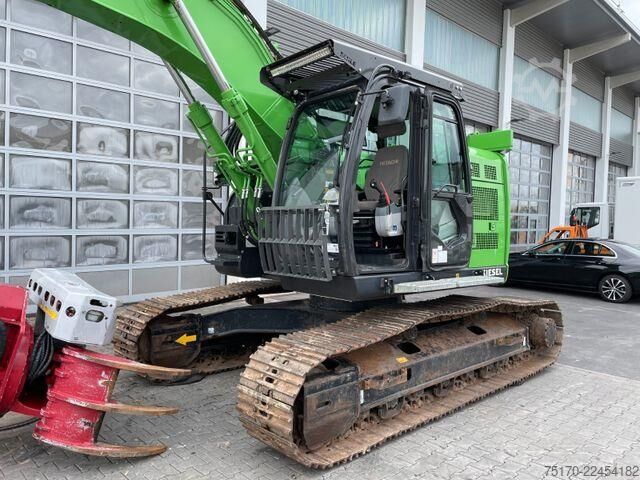 Wheel excavator Hitachi ZX225USLC-6 / 1.690h / OQ65 / Greifersäge