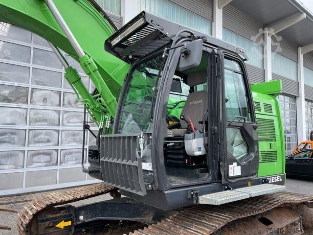 Wheel excavator Hitachi ZX225USLC-6 / 1.690h / OQ65 / Greifersäge