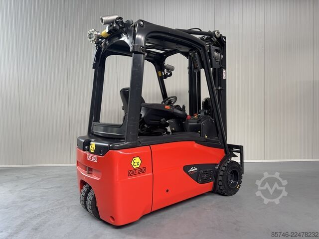 E 20 L - 386 / 02 Evo * Atex EX * Proplan 2GD / Z1 & 21 & 22 * Triplex FFL mast * NEW battery !! LINDE E 20 L - 386 / 02 Evo * Atex EX * Proplan 2GD / Z1 & 21 & 22 * Triplex FFL * NEW battery !!