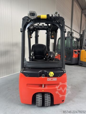 E 20 L - 386 / 02 Evo * Atex EX * Proplan 2GD / Z1 & 21 & 22 * Triplex FFL mast * NEW battery !! LINDE E 20 L - 386 / 02 Evo * Atex EX * Proplan 2GD / Z1 & 21 & 22 * Triplex FFL * NEW battery !!