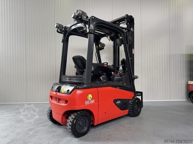 E 16 PL - 386 / 02 Evo * Atex EX * Proplan 2GD / Z1 & 21 & 22 * Triplex FFL * NEW battery !! LINDE E 16 PL - 386 / 02 Evo * Atex EX * Proplan 2GD / Z1 & 21 & 22 * Triplex FFL * NEW battery !!