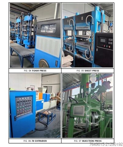 Rubber processing machine Taejung machinery 