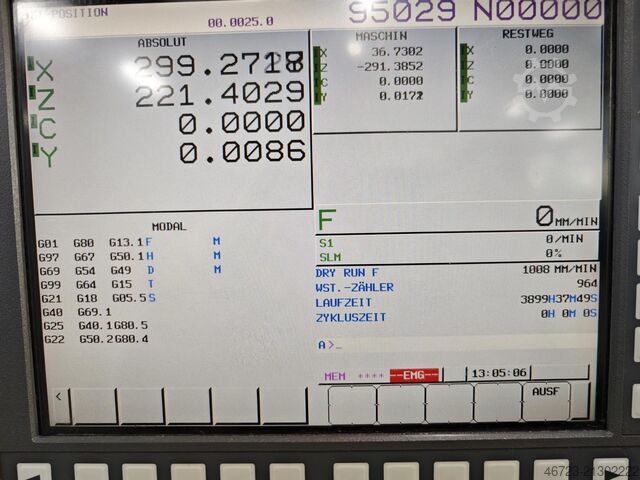CNC-Drehmaschine CMZ TC 35 Y-800
