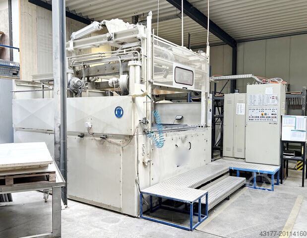 Thermoforming machine Sheet forming machine Illig UA 225 ED