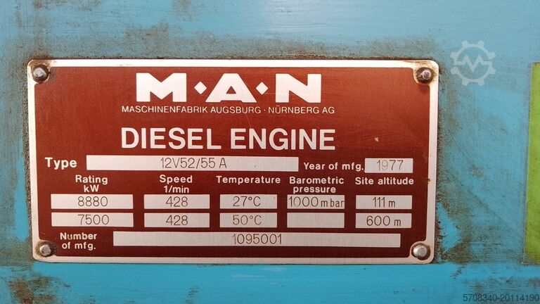 Standard tractor unit Man 14V52/55A