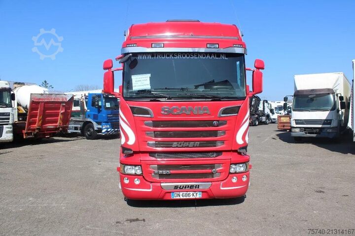 Standard tractor Scania R 520 + V8 + PTO + SPECIAL EDITION
