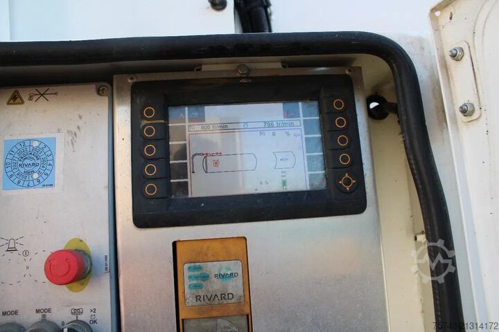 Vacuum truck MAN TGM 26.340 + RIVARD 11.8M3 + PUMP + EURO 6