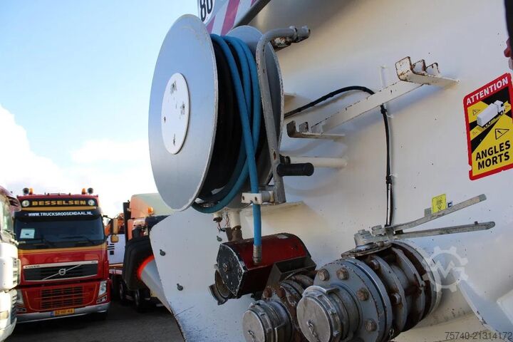 Vacuum truck MAN TGM 26.340 + RIVARD 11.8M3 + PUMP + EURO 6