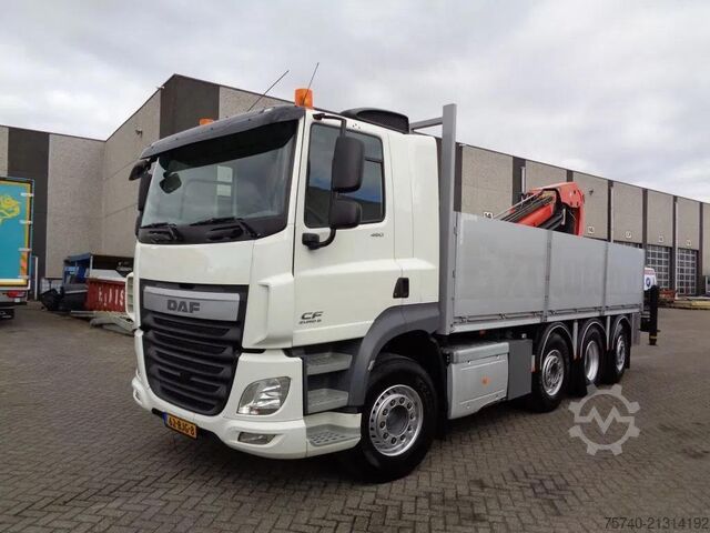 Ladepritsche DAF CF 460 Combi Pacton MXD220 + 8X2 + Manual + Eur...