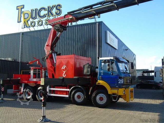 Kranwagen Mercedes-Benz SK 3538 + NEW!! UNUSED!! 1.216km + 142H + FASSI...