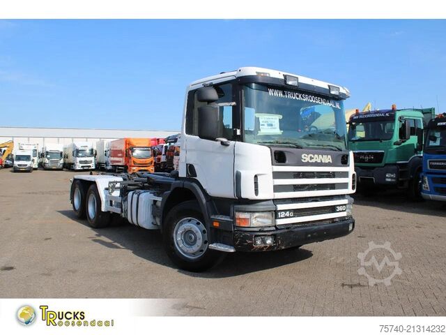 Hakenarmsystem Scania P124-360 + HOOK + 6X2 + MANUAL + EURO 2