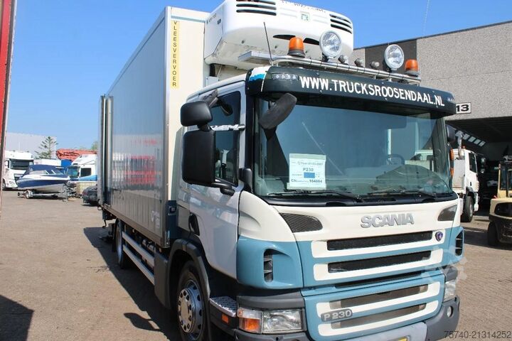 Kühl-/Tiefkühltransport Scania P230 + thermo king + lift