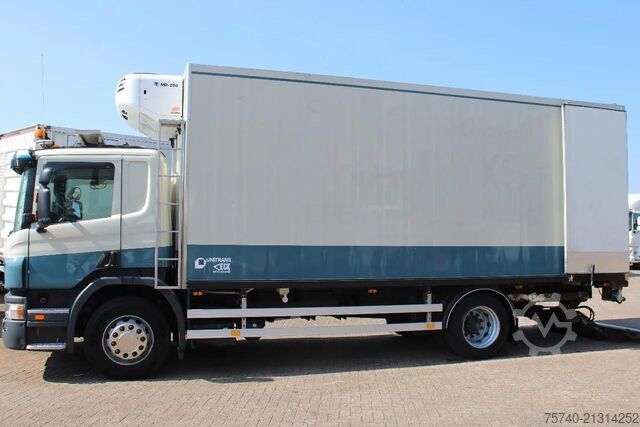 Refrigerated/freezer transport Scania P230 + thermo king + lift