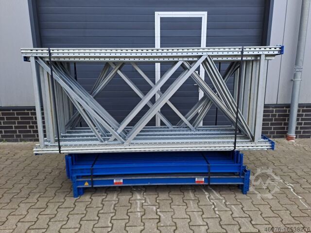 Palettenregalanlage Palettenregal Regal SSI SchÀfer / RegallÀnge: 17,20 lfm./ St.: 2.000x1.050mm / Tr.: 1.800 mm