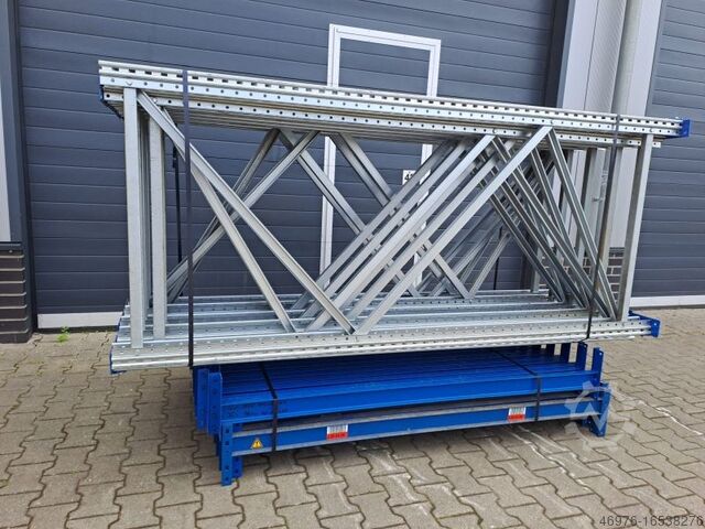 Palettenregalanlage Palettenregal Regal SSI SchÀfer / RegallÀnge: 17,20 lfm./ St.: 2.000x1.050mm / Tr.: 1.800 mm