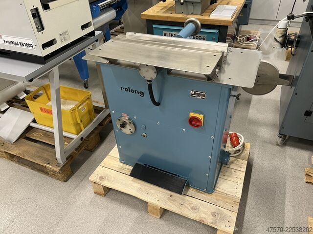 Book binding machine Rolong Hydraulic Book Spine Calibration Press