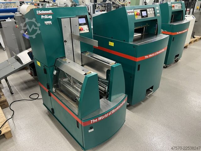 Book binding machine Schmedt PraLeg XL 18-60 Case in machine + Schmedt PraForm 21-50 Press