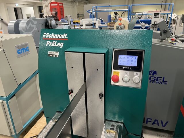 Book binding machine Schmedt PraLeg XL 18-60 Case in machine + Schmedt PraForm 21-50 Press
