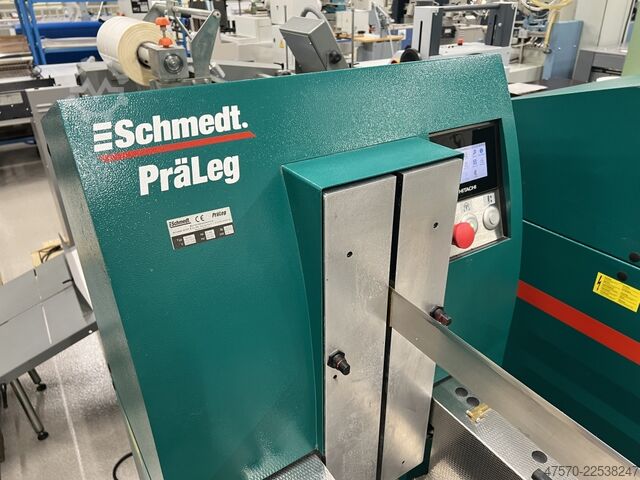 Book binding machine Schmedt PraLeg XL 18-60 Case in machine + Schmedt PraForm 21-50 Press