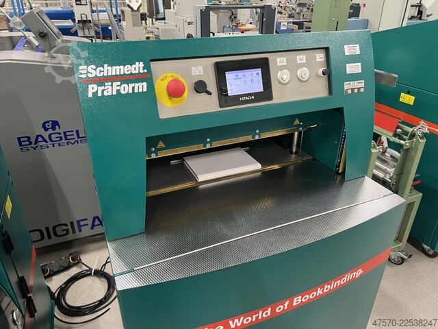Book binding machine Schmedt PraLeg XL 18-60 Case in machine + Schmedt PraForm 21-50 Press