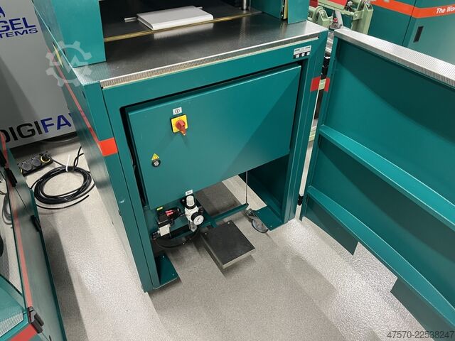 Book binding machine Schmedt PraLeg XL 18-60 Case in machine + Schmedt PraForm 21-50 Press