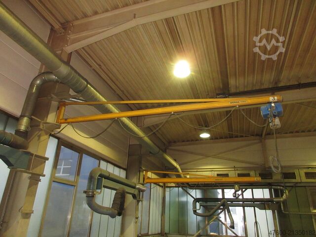 Kranarm Demag KBK Drehkran Hallenkran Kran 125KG KBK I 4m Abus GM Kettenzug NL 125KG