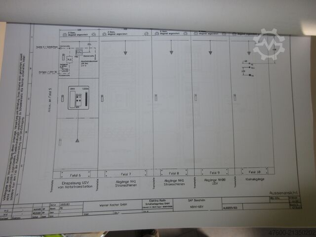 Transformer meter digital display NH00 NH1 NH Siemens Hauptverteiler Unterverteiler Sikus 3200 Energieverteiler 400V 1250A