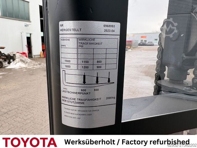Hochhubwagen Toyota SWE 200 D