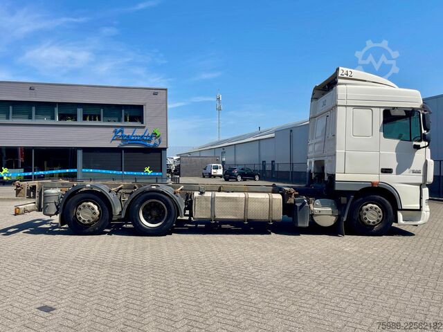 Containertransport DAF XF 105.460 EURO5,   BDF, RETARDER, FRIGO, WHEEL...