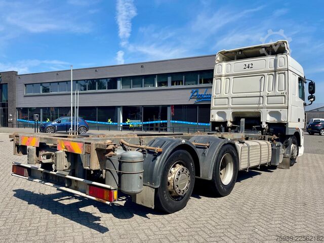 Containertransport DAF XF 105.460 EURO5,   BDF, RETARDER, FRIGO, WHEEL...