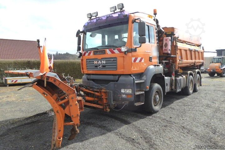 Kipper LKW MAN TGA 28.390 6x6  Winterdienst Bordmatic