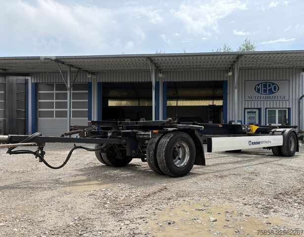Anhänger-Wechselfahrgestell Krone BDF Lafette 235/75R17,5 Zwilling BPW