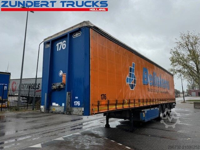 Sliding tarpaulins Van Hool 3 AS SCHUIFZEILEN TRAILER, PALLET BOX