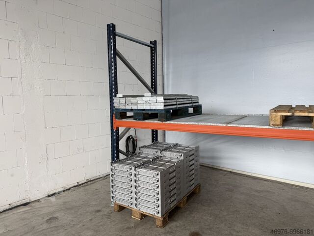 Stahlpaneel Stahlpaneele Palettenregal 1.150x750 mm (TxB) / lichte Weite: 920 mm / Materialfarbe: feuerverzinkt